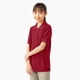 thumbnail image 3 of Polo Dickies para niños, manga corta, piqué, rojo inglés, 8 años, 3 of 8