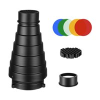 Bothyi - Kit De Snoot Óptico Cónico Fácil De Instalar Accesorio Portátil Rejilla De Panal Estilo B