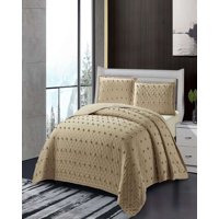 Tengfei - Cobertor Colcha Quilt Tufting De Lujo Suave Plaza Y Media