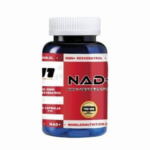 Winkler Nutrition - Nad+ Nmn + Resveratrol 60 Cápsulas