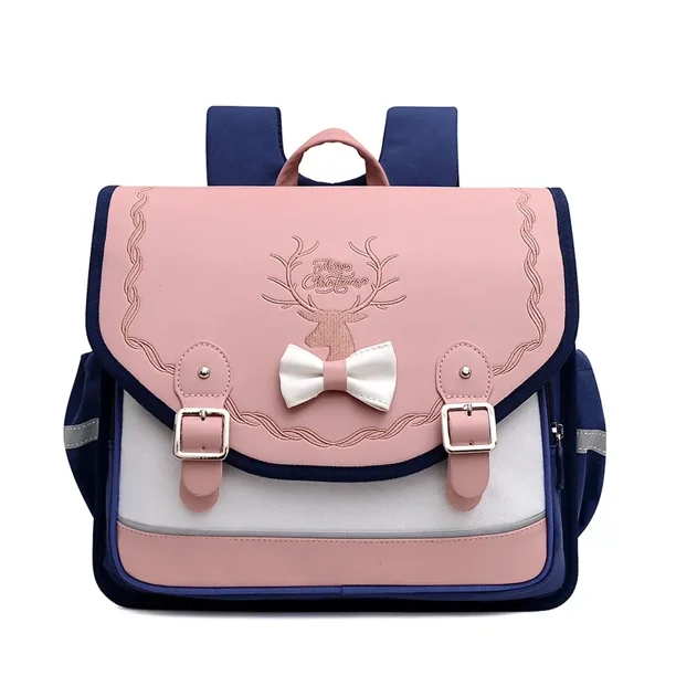 School Bags Girls Orthopedic Backpack Cute Waterproof SchoolBag for Teenage Flip Book Bag Student Grade 1-3 Mochilas Infantil