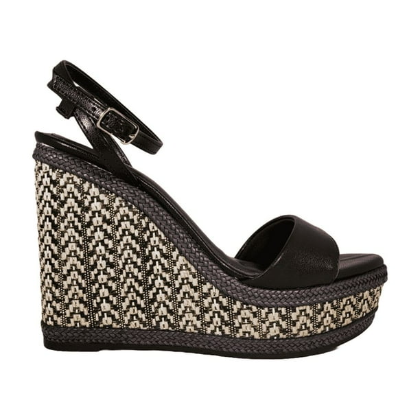 SANDALIAS DE FIESTA VIA MARTE NEGRAS | 23-12-608-06 - Talla 34