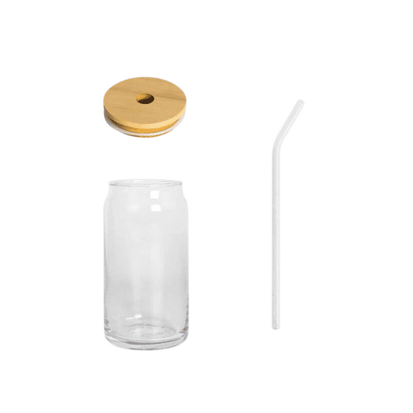 Vaso lata con tapa 16oz