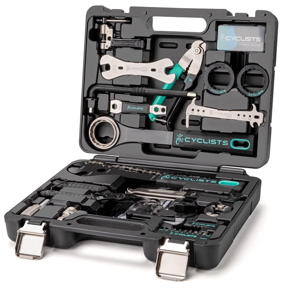 Kit de herramientas para ciclistas, 27 piezas, con funda de almacenamiento