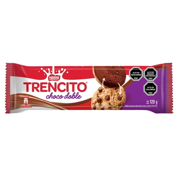 Galleta Trencito  Choco Doble, 120 g