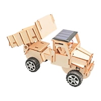 Bothyi - Kit De Coche Para Niños: Construcción De Madera, Manualidad, Construye Tu Propio Camión Solar, Juguete Científico