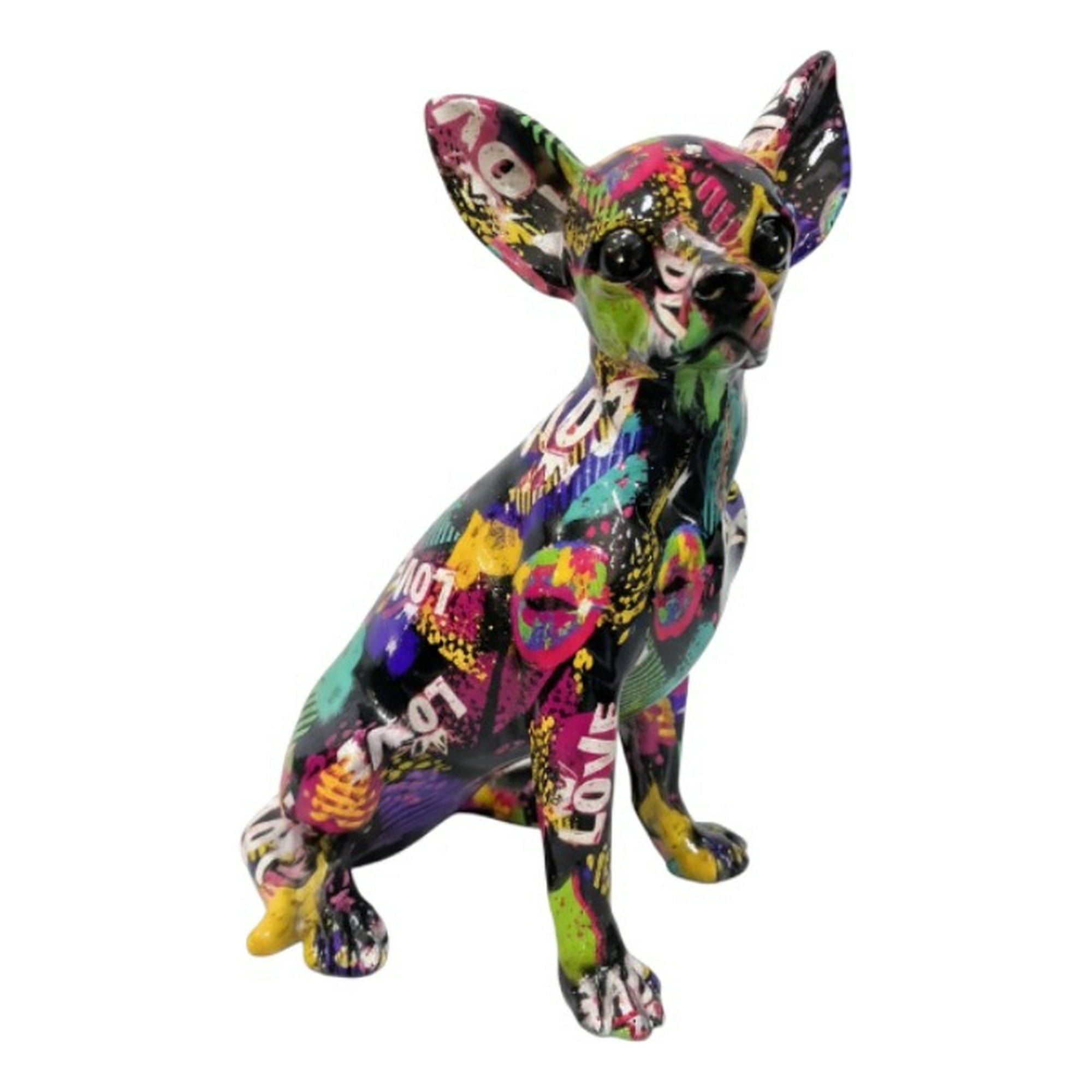 Genérico - Estatua Decorativa Escultura Canina Perro Estilo Urbano Jhn