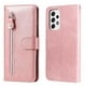thumbnail image 5 of Funda con Cremallera para Samsung Galaxy A53 5G, Carcasa Cartera de Cuero PU con Soporte y Tarjetero, 5 of 6