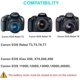 thumbnail image 3 of Kit de adaptador de corriente Tengdaxing ACK-E10 para Canon EOS Rebel T3 T6 T5 T7, 3 of 5