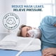 thumbnail image 4 of Almohada CPAP Lunderg Parkin para personas que duermen de lado y boca arriba, 100% algodón, 4 of 9