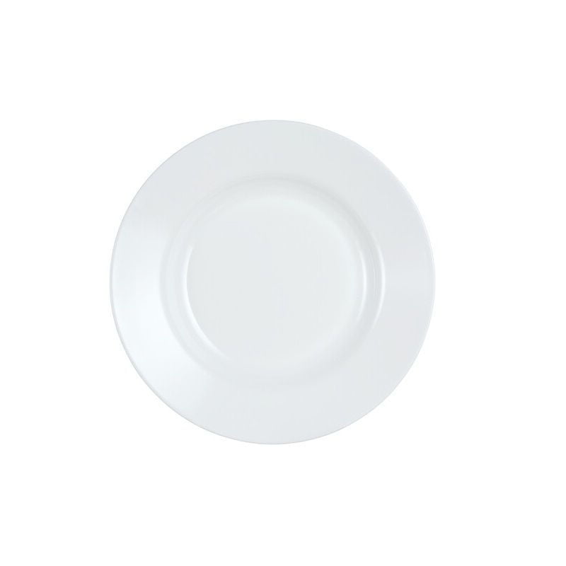 Plato Hondo Everyday 22 Cm 1 Pieza Vidrio Opalizado Blanco 1 Un Luminarc