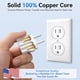 thumbnail image 2 of Adaptador Enchufe Europa A Usa Tipo C E F 2 Unidades, 2 of 3
