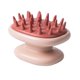 thumbnail image 3 of Ducha De Mano Cabello Cuero Cabelludo Champú Masajeador Cepillo Depurador De Cabeza Salón Rosa, 3 of 5
