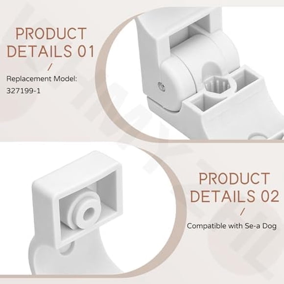 Abrazaderas Plasticas WHMYZHL 3271991 Pack 4 Ajustables Compatible Sea Dog