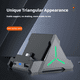 thumbnail image 4 of Estación de carga para TV compatible con Nintendo Switch con puertos HDMI USB-C y base de carga-Negro, 4 of 10