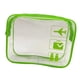 thumbnail image 3 of Bolsa De Maquillaje Transparente Para Artículos Esenciales, Viaje, Baño, Verde, 3 of 3