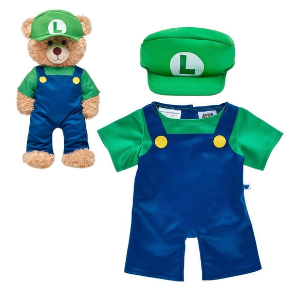 Disfraz Luigi Mario Bros Build-a-bear