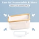 thumbnail image 5 of Almacenamiento de papel higiénico Lonbet para 12 rollos, impermeable, color beige, 5 of 7
