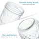 thumbnail image 5 of Tarros Mason YEBODA 240 ml Pack de 12 de Vidrio de Boca Ancha, 5 of 7