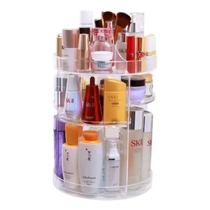 Genérico - Cosmetiquero Maquillaje Acrílico 4 Niveles Baño Tocador Lau