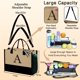 thumbnail image 2 of Bolso Tote De Yute Personalizado De 43 X 17 X 34 Cm Con 2 Bolsitas, 2 of 7