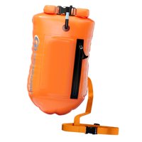 Magideal - Boya De Natación Inflable Portátil De Alta Visibilidad Con Cinturón Naranja