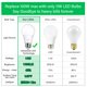thumbnail image 5 of Bombilla LED MaxVolador A19, 11 W, 1100 lm, 5000 K, E26, paquete de 12, 5 of 9