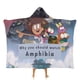 thumbnail image 1 of Anfibia Manta Capa con Capucha Anti-Bolitas, Manta de Lana Ártica Suave, Manta Portátil de Felpa Ligera y Lujosa, Poncho para Siesta en Casa y Oficina, 100*130cm, 1 of 6