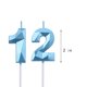 thumbnail image 2 of Velas JEVONS Azul 5 cm y 5,1 cm – Juego de 2, 2 of 6