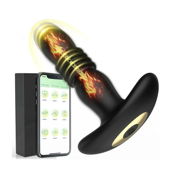 Vibrador Próstata Vaginal Anal Plug Telescópica