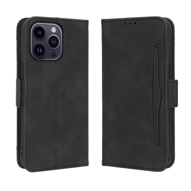 Funda Tipo Billetera FOXDOCK para iPhone 15 Pro – Tapa Flip con Tarjetero