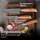thumbnail image 4 of Juego de cuchillos Wakoli EDIB 3 piezas Damasco con caja de madera, 4 of 8