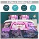 thumbnail image 5 of Akame Ga KILL Anime Home Bed 3-piece Set Classic Japanese Anime Polyester Wash Student Dormitory Set, 5 of 5