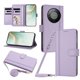 thumbnail image 1 of Funda Cartera de Cuero Sintético para Honor X9D/Magic 8 Lite, Morado Claro, 1 of 6