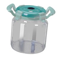 Bothyi - Tarro De Pepinillos, Tarro De Almacenamiento Transparente De Gran Capacidad Para Cocina, Hogar, Bebidas Frías Y Calientes, 5L