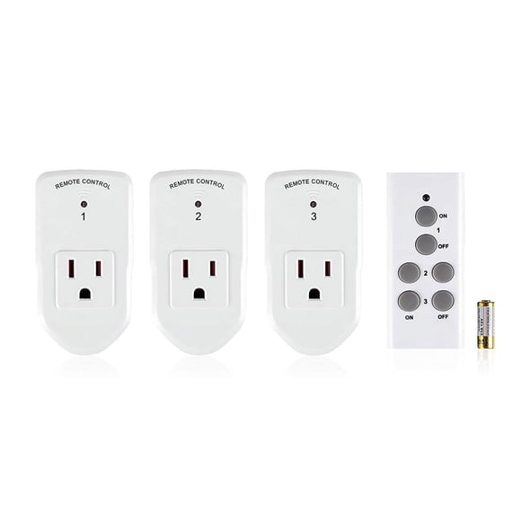 Interruptor de salida de control remoto inalámbrico BN-LINK 1200W/10A