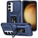 thumbnail image 1 of Funda Armada para Samsung Galaxy S24 Plus con Tapa Deslizante y Soporte Magnético Giratorio Azul, 1 of 5