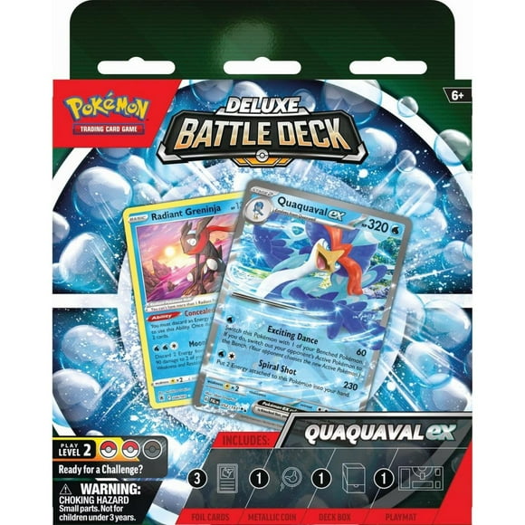 Pokémon Deluxe Quaquaval Battle Deck
