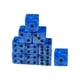 thumbnail image 4 of Dados De Juego De 10x0,6 Pulgadas, Material Didáctico Para Juegos De Mesa, Juegos De Rol, Enseñanza De Matemáticas, Azul Y Negro, 4 of 5