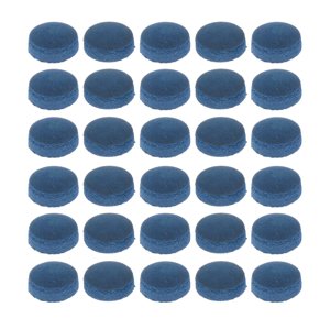 Magideal - 30X Puntas Para Tacos De Billar, Cabezales De Reparación De Alta Dureza, Puntas Duraderas Para Saltos, Puntas Para Tacos De Billar Para Club, Sala De 10Mm