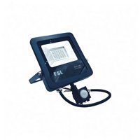 Reflector Led 50W Con Sensor De Movimiento Luz Fría 6500K | Proyector Exterior Fsl