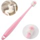 thumbnail image 3 of Cepillo de dientes de 360 grados para perros y gatos pequeños, 2 unidades, diámetro de cerdas: 0,51 pulgadas, kit de limpieza profunda de dientes de silicona suave (colores variables), 3 of 4