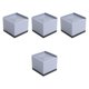 thumbnail image 3 of 4x Elevadores De Cama Almohadillas Antideslizantes Elevadores De Muebles Para Escritorio Sofá Gabinete Gris 7,5 Cm, 3 of 5
