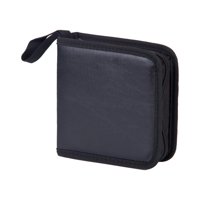 Bothyi - Funda Para Cd Y Dvd, Funda De Cuero Pu De Alta Calidad Para Coche, Hogar Y Billetera Para Cd De Viaje