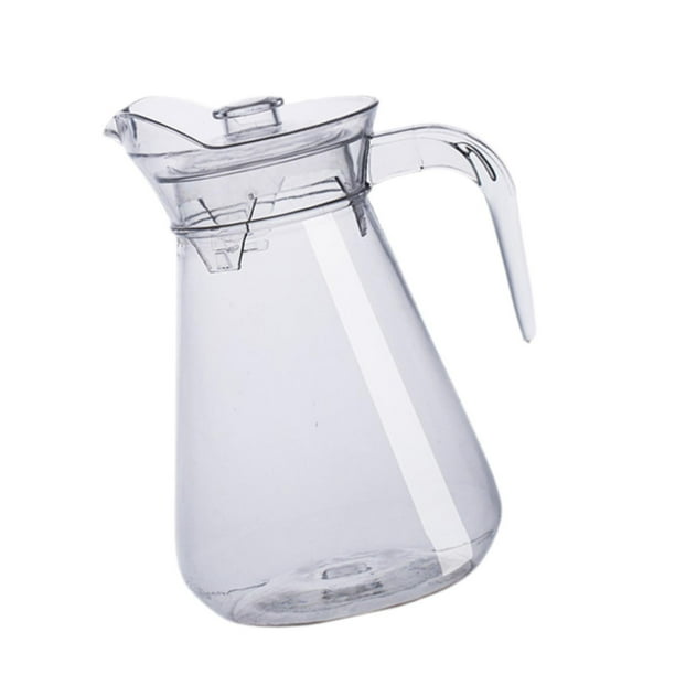 Jarra De Agua Fría, Jarra De Sangría, Acrílico, Grande, 1,5 L, Para Fiestas, Bebidas Frías