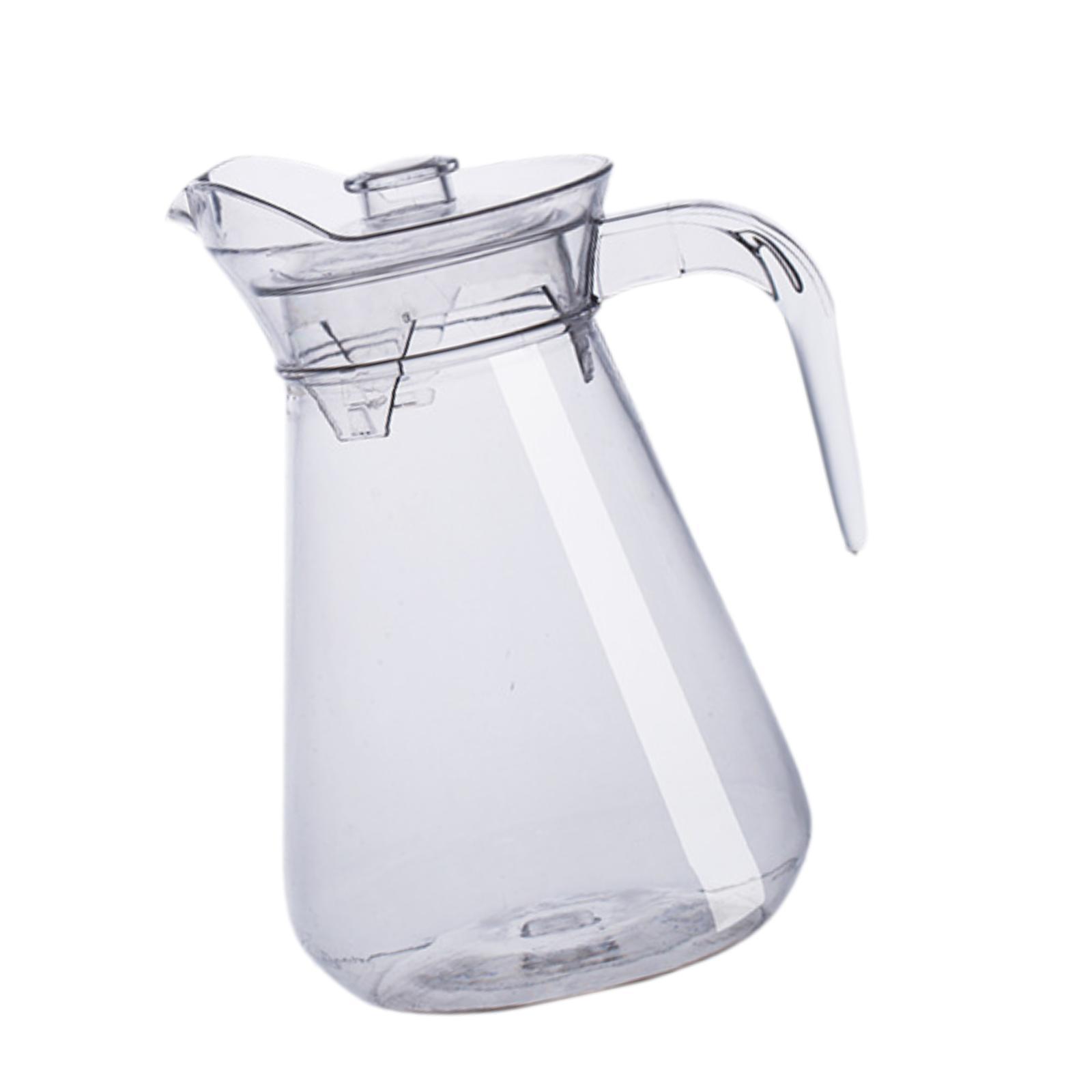 Bothyi - Jarra De Agua Fría, Jarra De Sangría, Acrílico, Grande, 1,5 L, Para Fiestas, Bebidas Frías