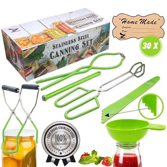 Kit de Conservas Supa Ant Antideslizante de Acero Inoxidable - Set Inicial