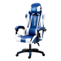 Tododescuento - Silla Gamer Jiqiao- Azul/ Blanco