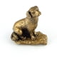 thumbnail image 1 of Figura Feng Shui Import de resina dorada con forma de perro, 10 cm de altura, 1 of 1