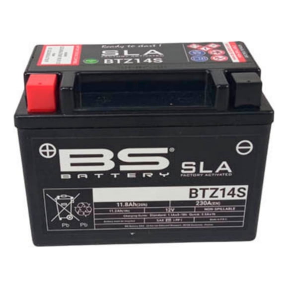 Batería Para Moto Btz14s / Gtz14s / Ytz14s / Ktz14s / Ftz14s